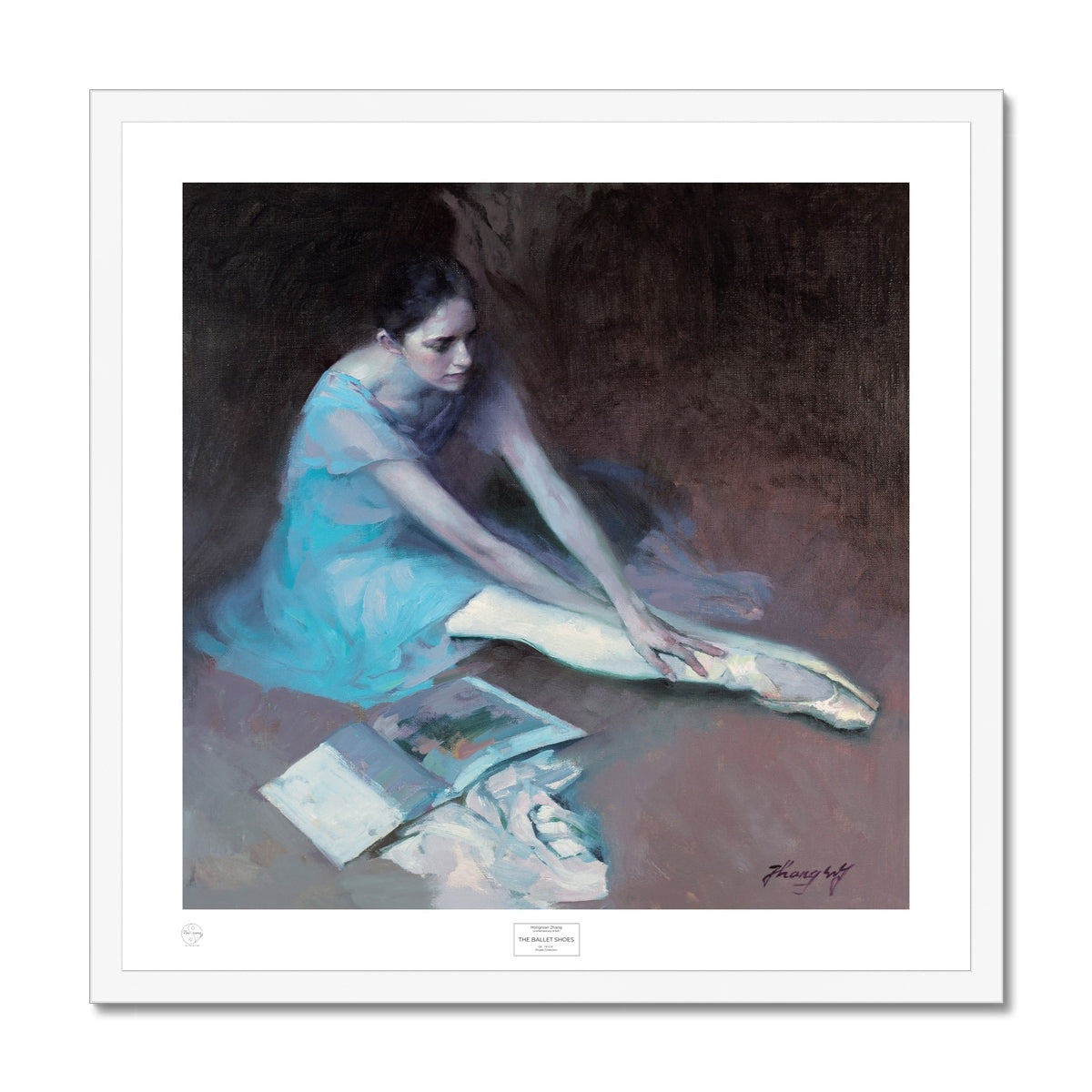 The Ballet Shoes Framed Print