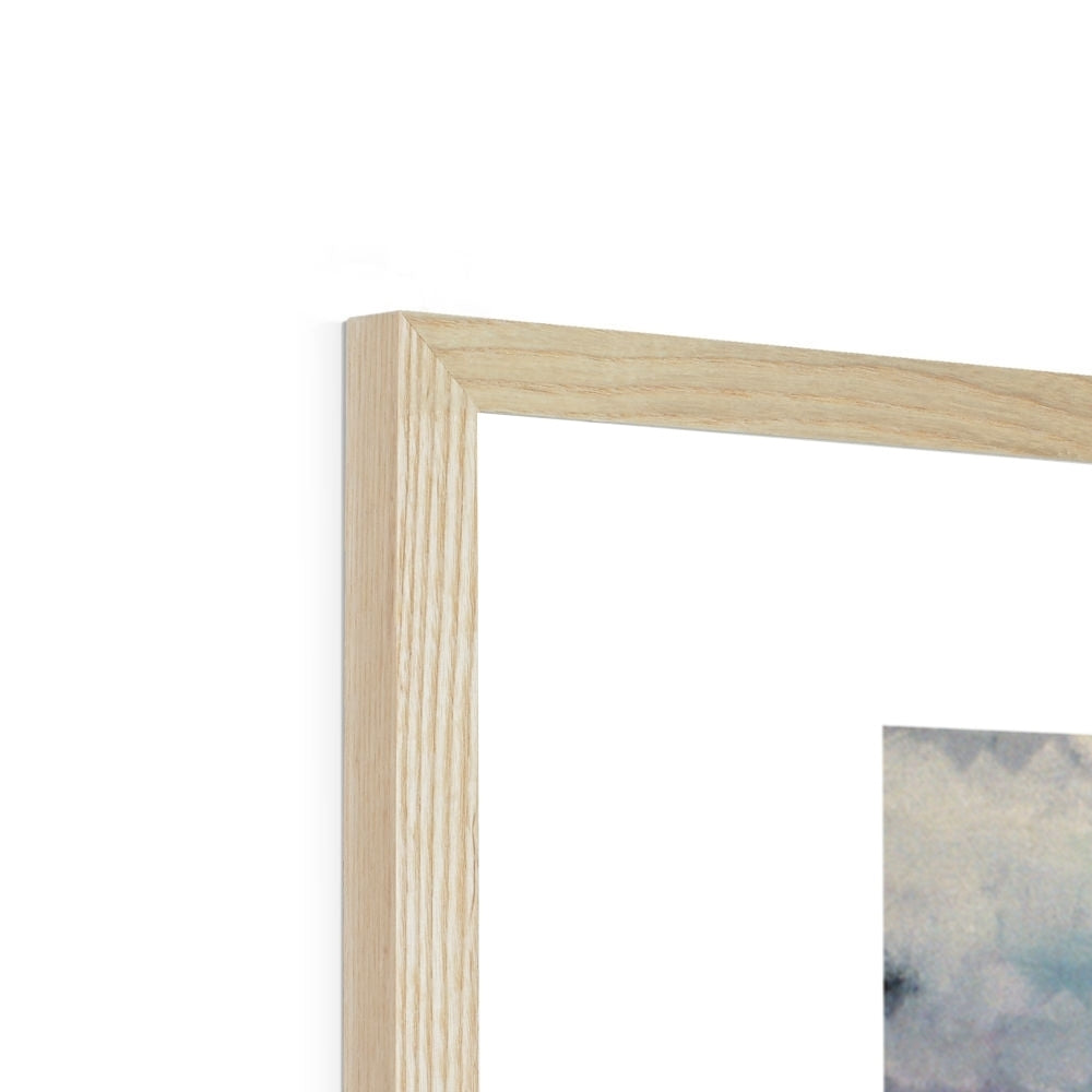 Farm Road Framed Print