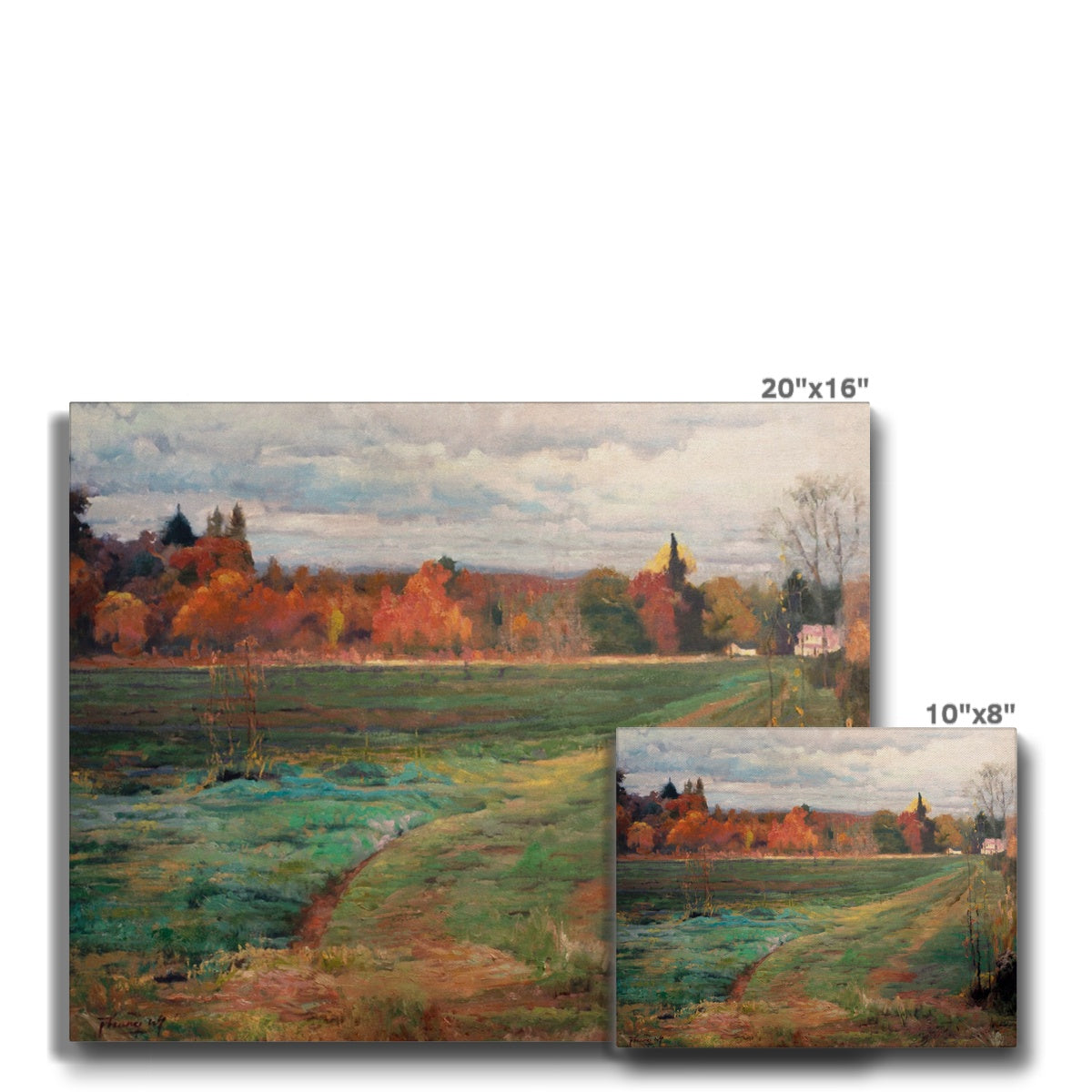 Farm Road Canvas