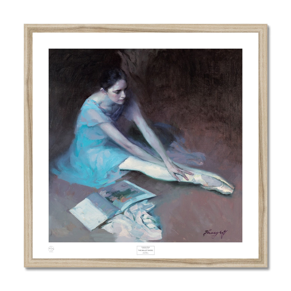 The Ballet Shoes Framed Print