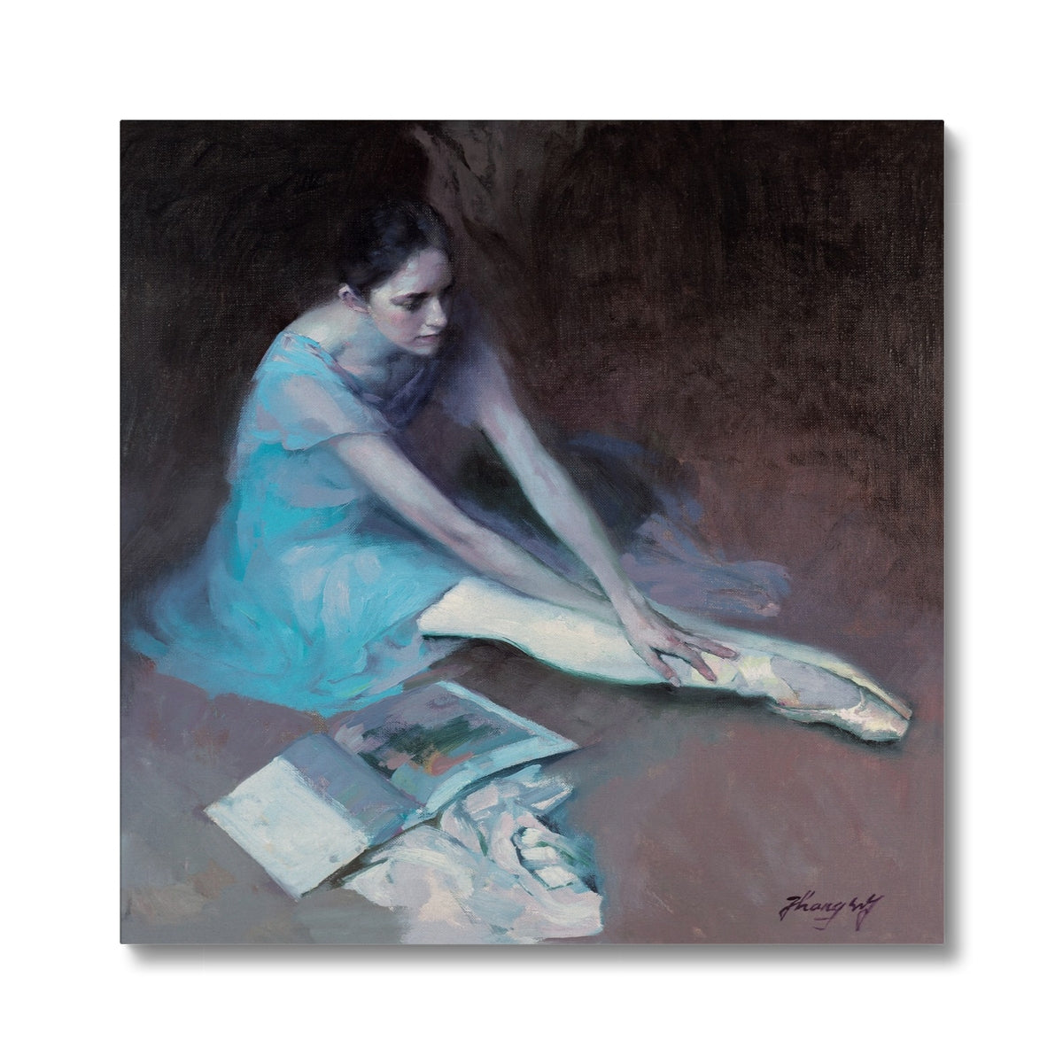 The Ballet Shoes Canvas