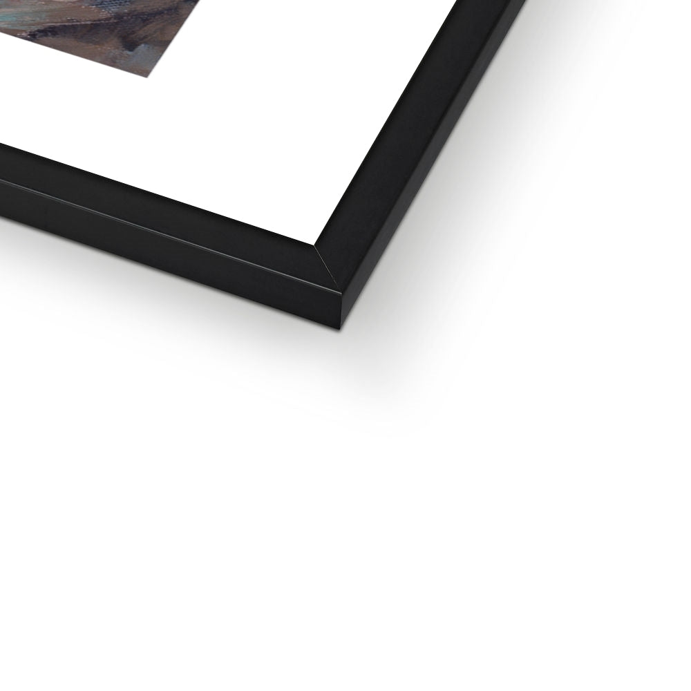 Empty Saddle Framed Print