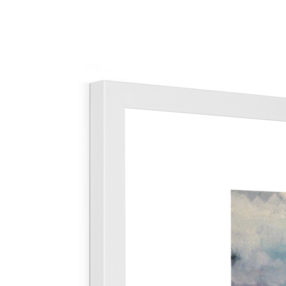 Farm Road Framed Print