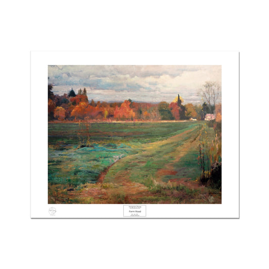 Farm Road Fine Art Print