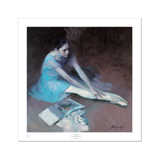 The Ballet Shoes Fine Art Print