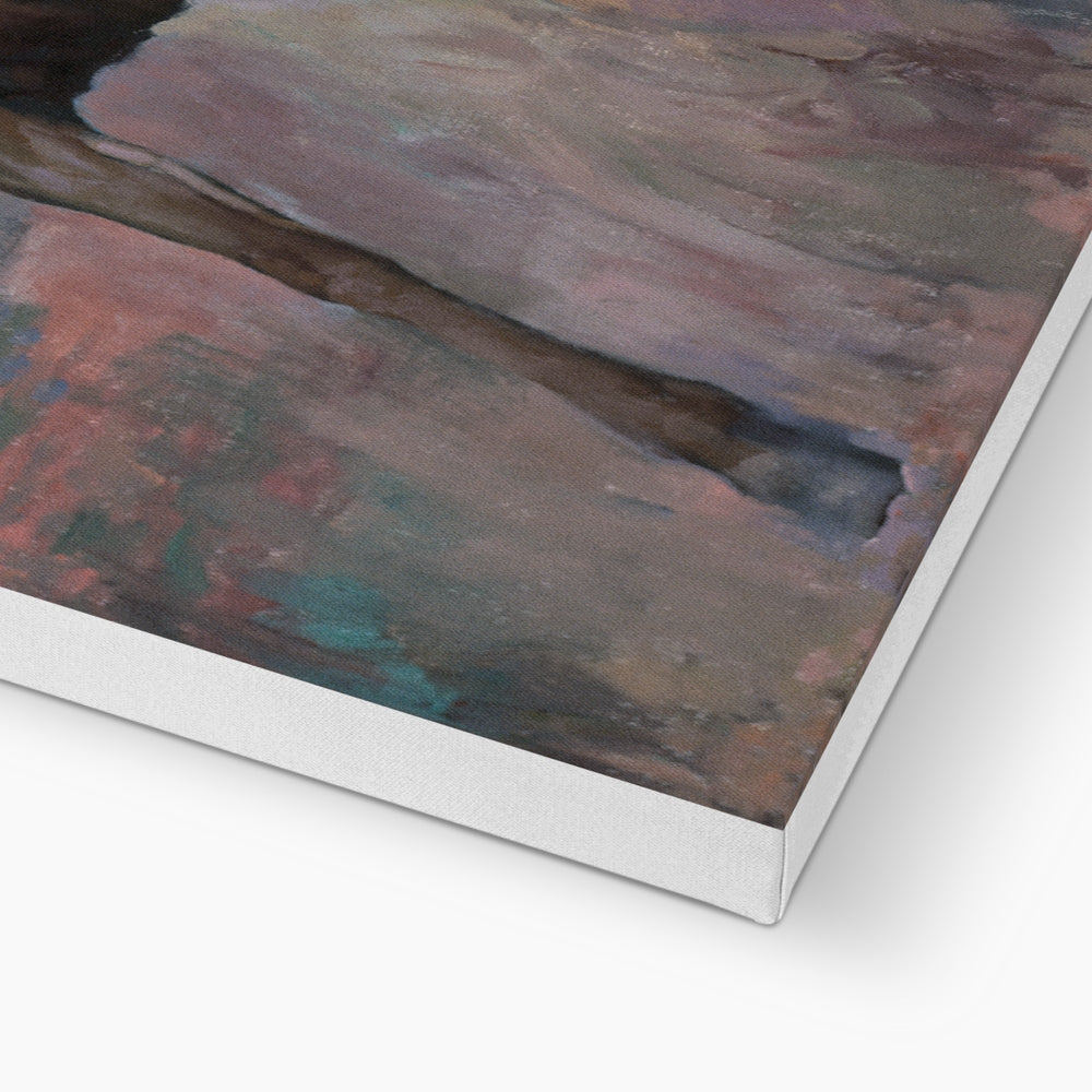 Empty Saddle Canvas