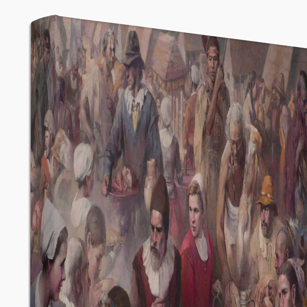 Thanksgiving 1621 Canvas