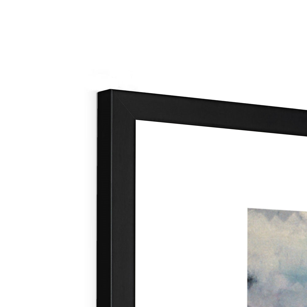 Farm Road Framed Print