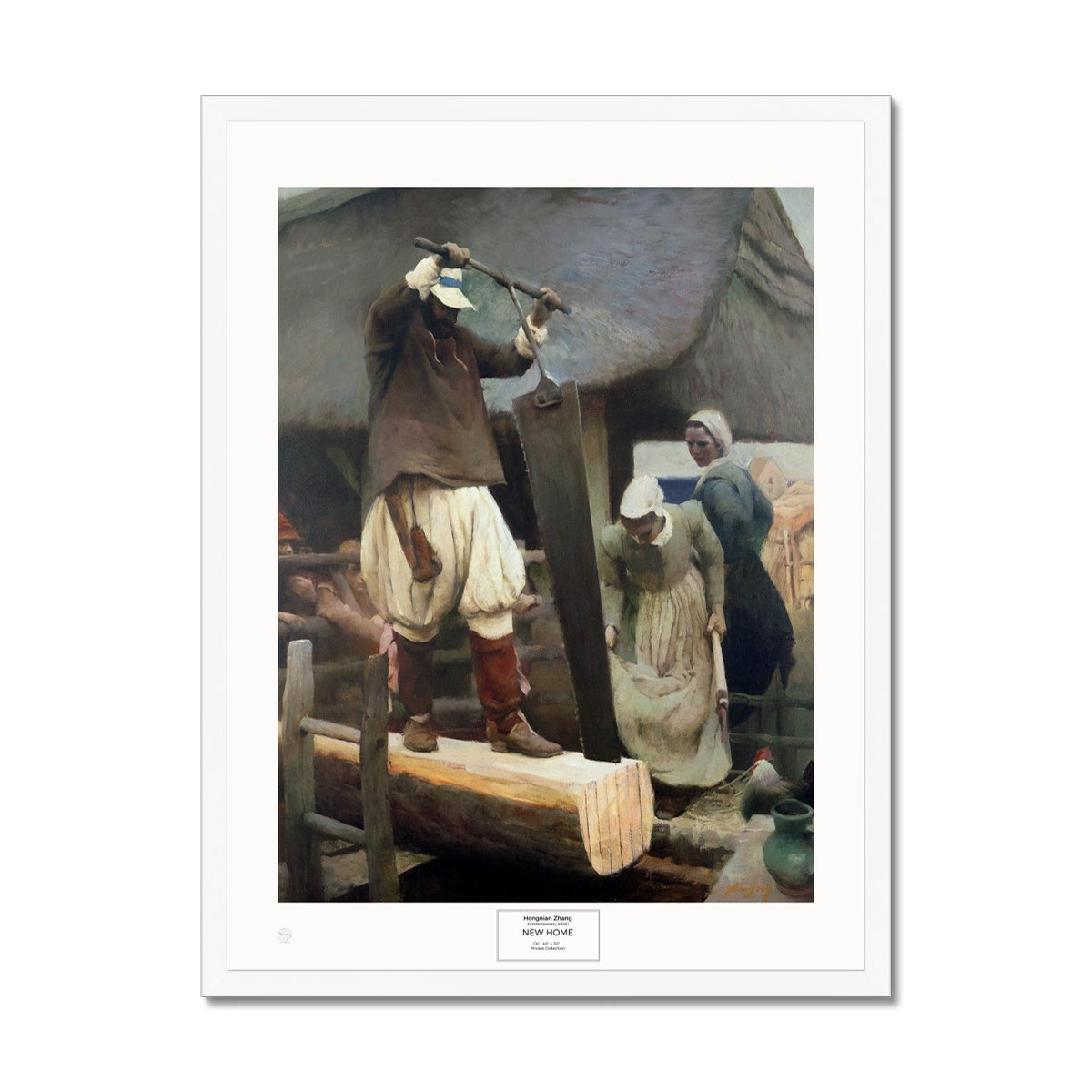New Home Framed Print
