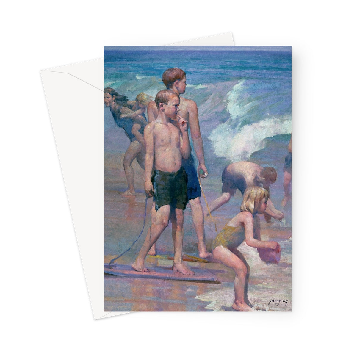 The Wave Greeting Card