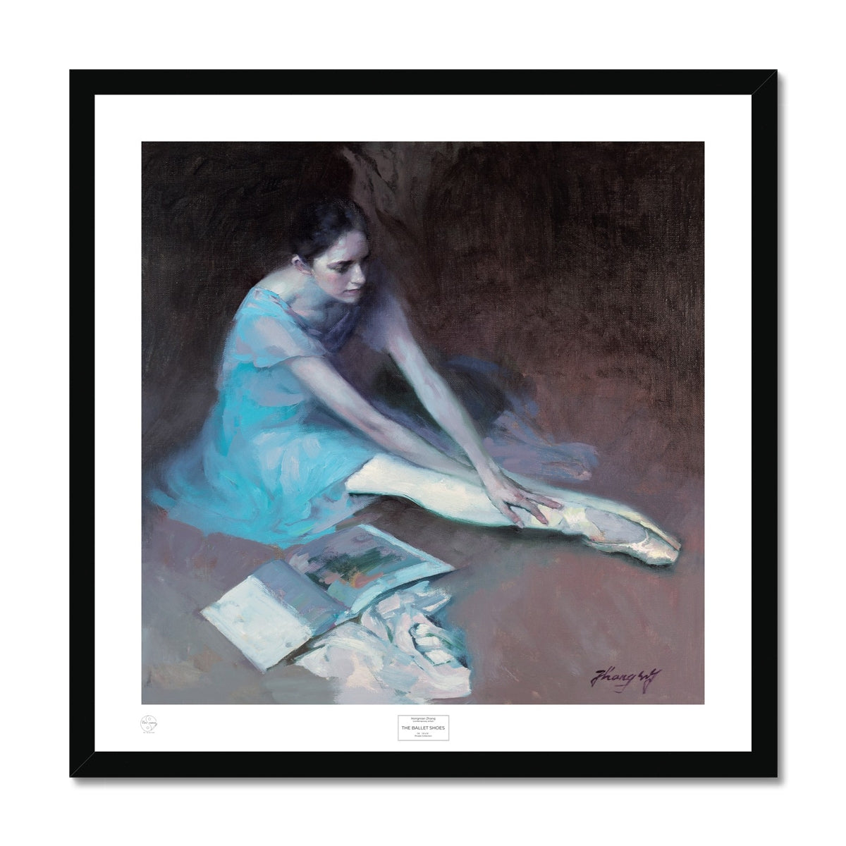 The Ballet Shoes Framed Print
